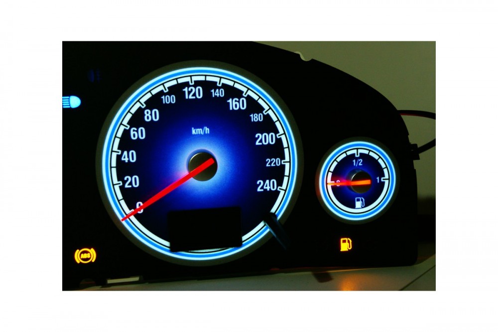 Накладки, що світяться, в щиток приладів Opel Vectra C