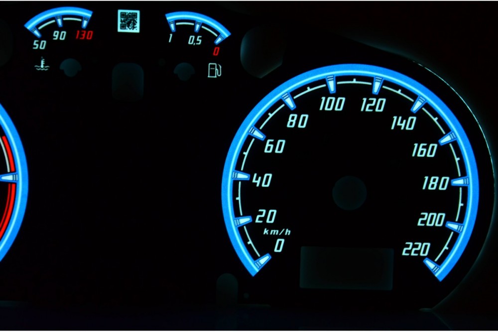Вставки, що світяться, в щиток приладів Seat Ibiza, Cordoba 2002-2008 вер. 1