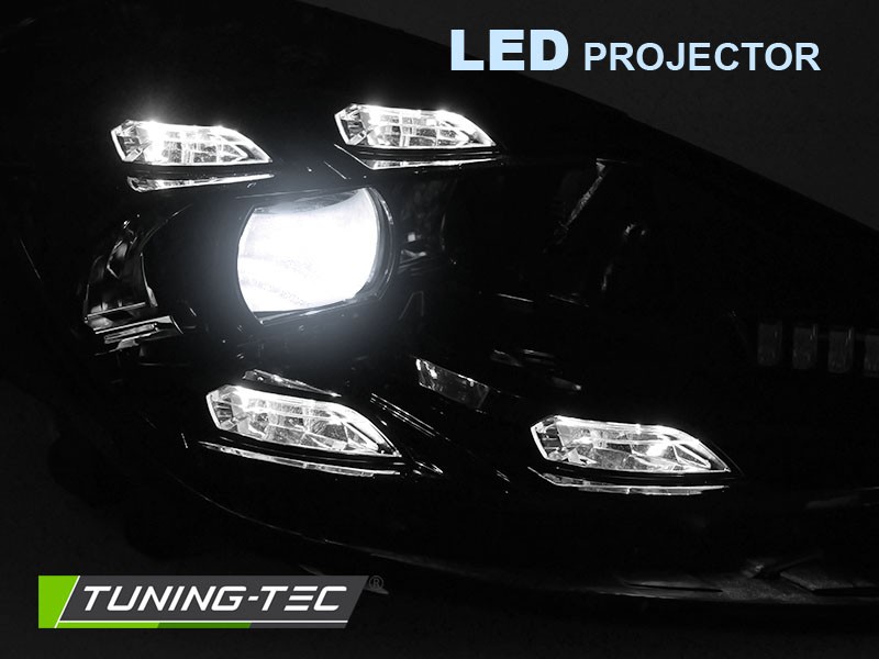 Лінзовані фари передні full led Porsche Cayenne 2010-2015