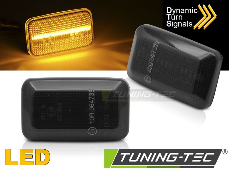 LED повороти тоновані в бокові крила Audi 100 C3 / 100 C4 / 80 B4 / A6 C4