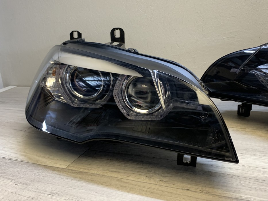 Передні фари BMW X5 E70 дорестайл без AFS, під заводс. ксенон