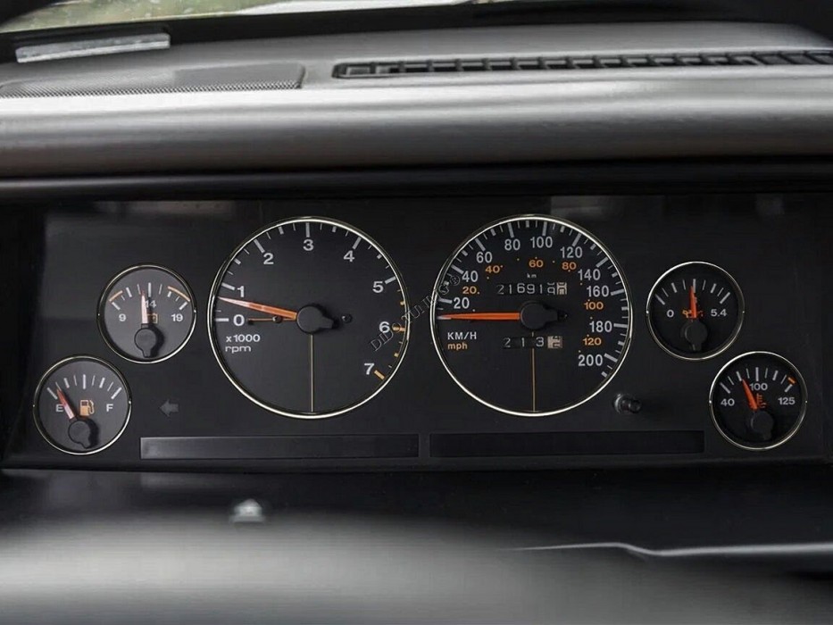 Хром кільця в щиток приладів Jeep Grand Cherokee (93-98)