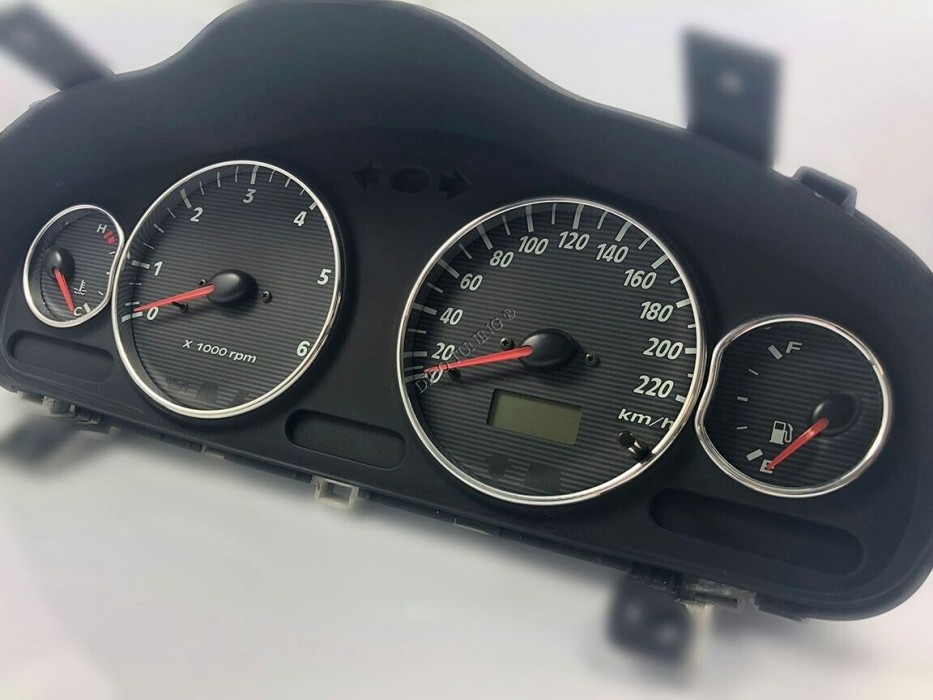 Хромовані кільця на прилади Hyundai Santa Fe I