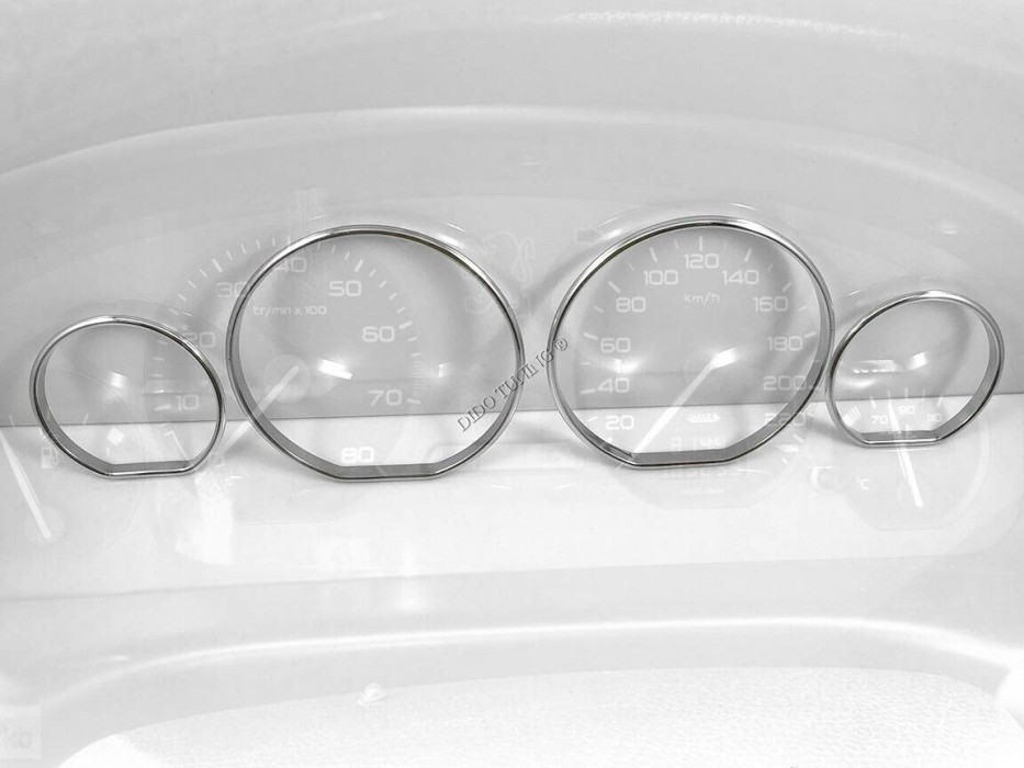 Кільця в панель приладів Peugeot 406 дорестайл (4 кільця)