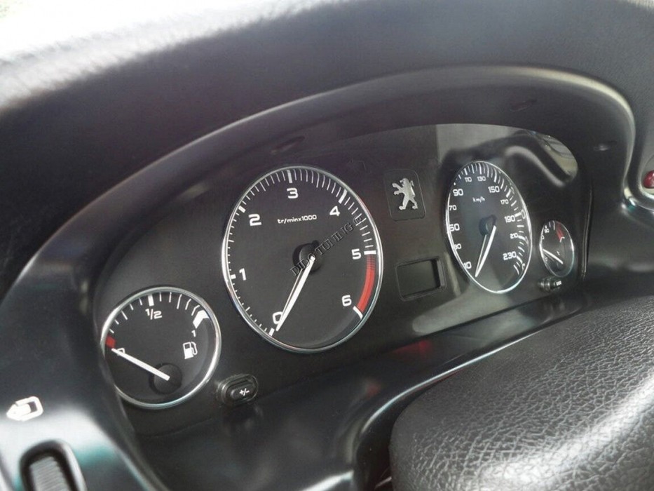 Кільця в щиток приладів Peugeot 406 післярестайл (4 кільця)