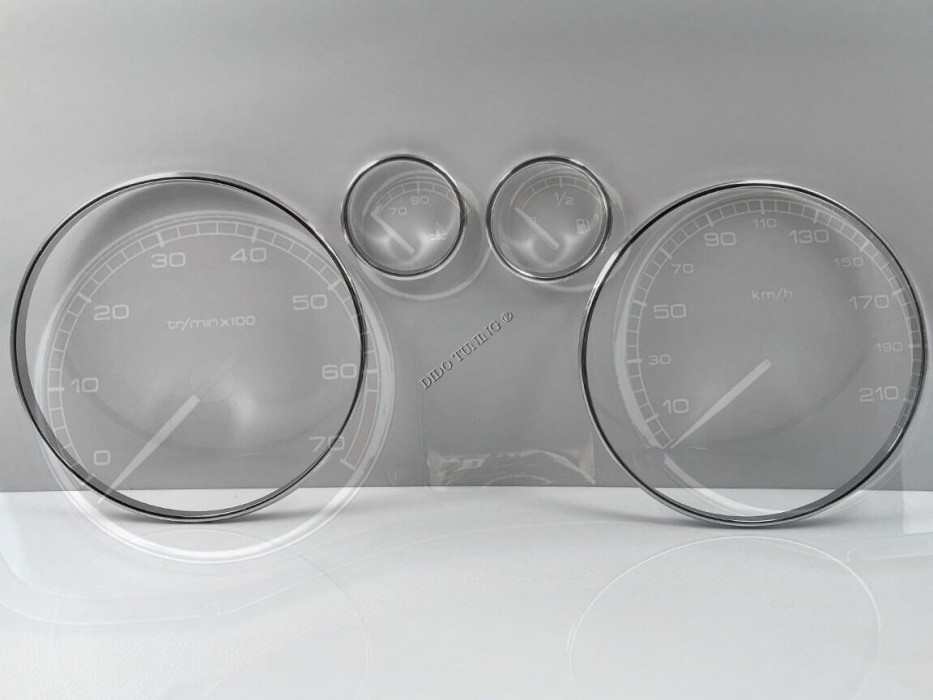 Декоративні кільця в щиток приладів Peugeot 307