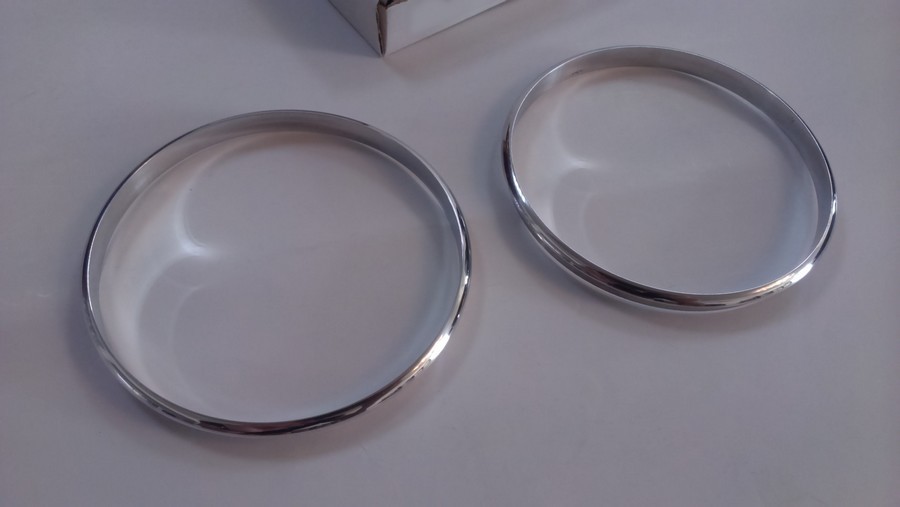 Хромовані кільця на обдуви Seat Toledo III / Leon II / Altea