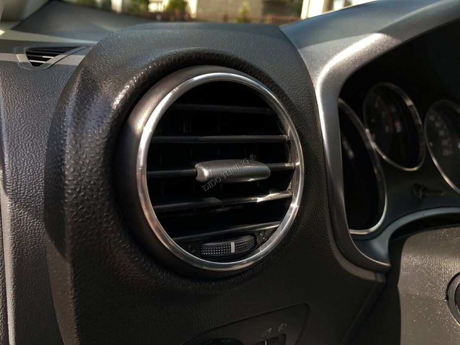 Хромовані кільця на обдуви Seat Toledo III / Leon II / Altea