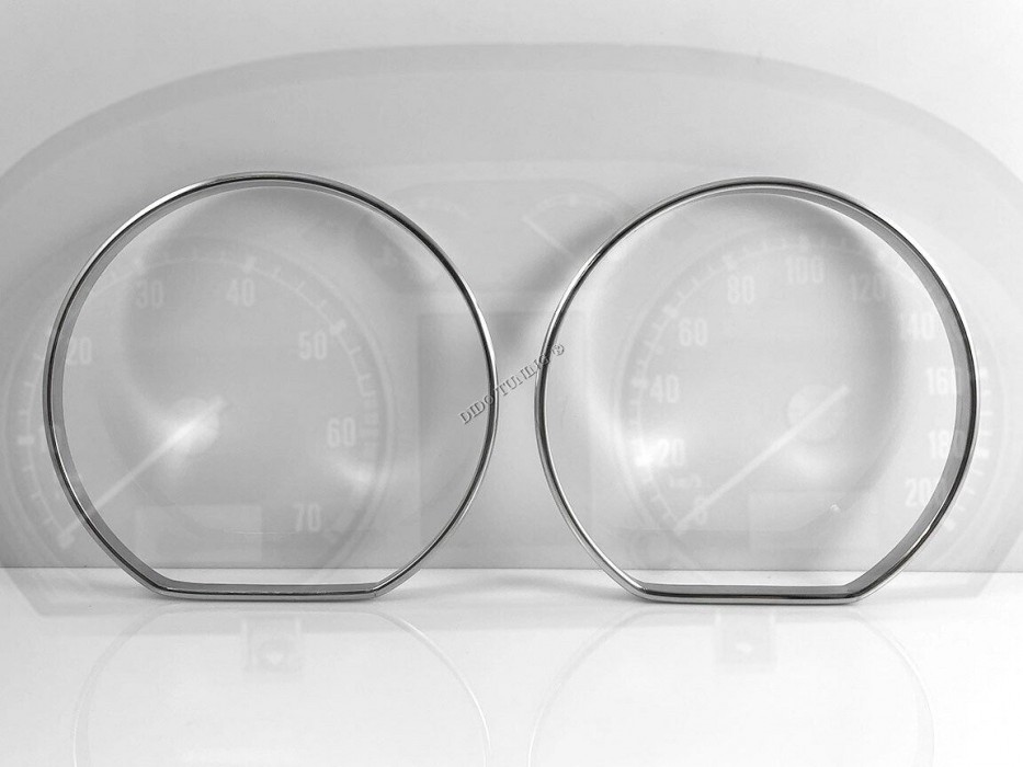 Хром кільця в щиток приладів Skoda Fabia I