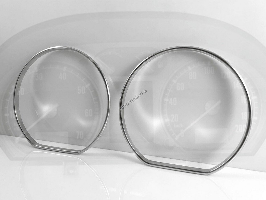 Хром кільця в щиток приладів Skoda Fabia I