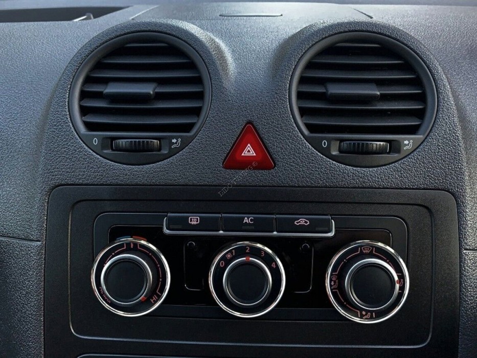 Кільця на ручки пічки VW Caddy / Golf 6 / Touran / Eos / Jetta / Sirocco / Tiguan / Vw T5 fl / T6 / VW CC / Passat b7