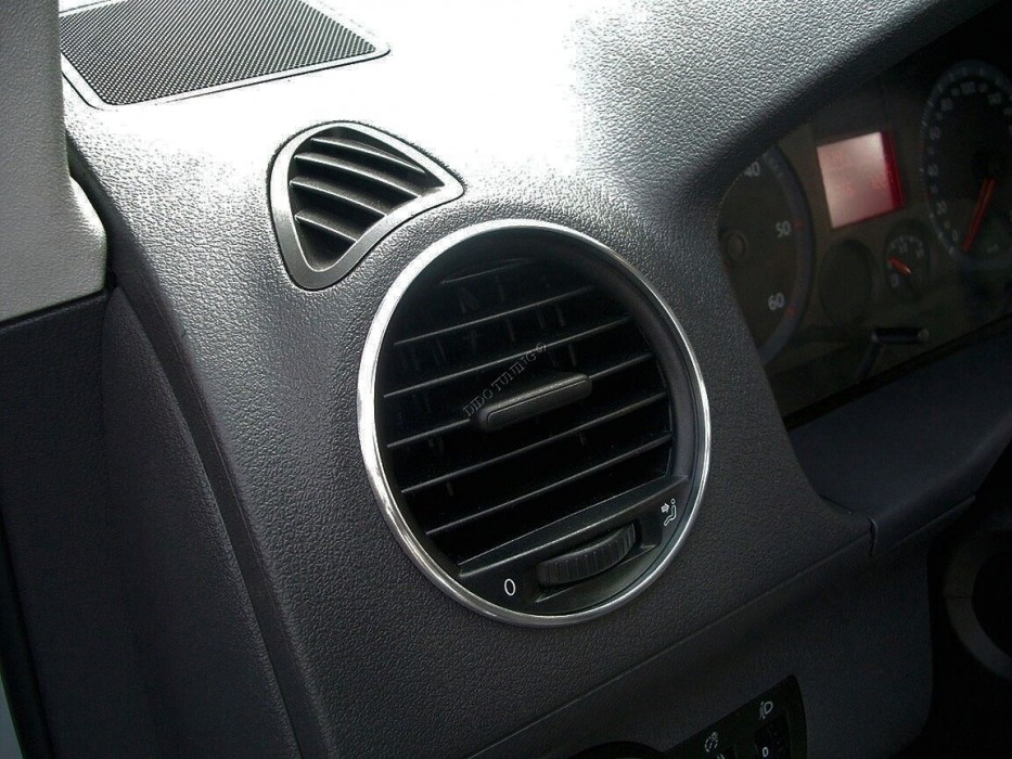 Хром кільця на обдуви VW Caddy II