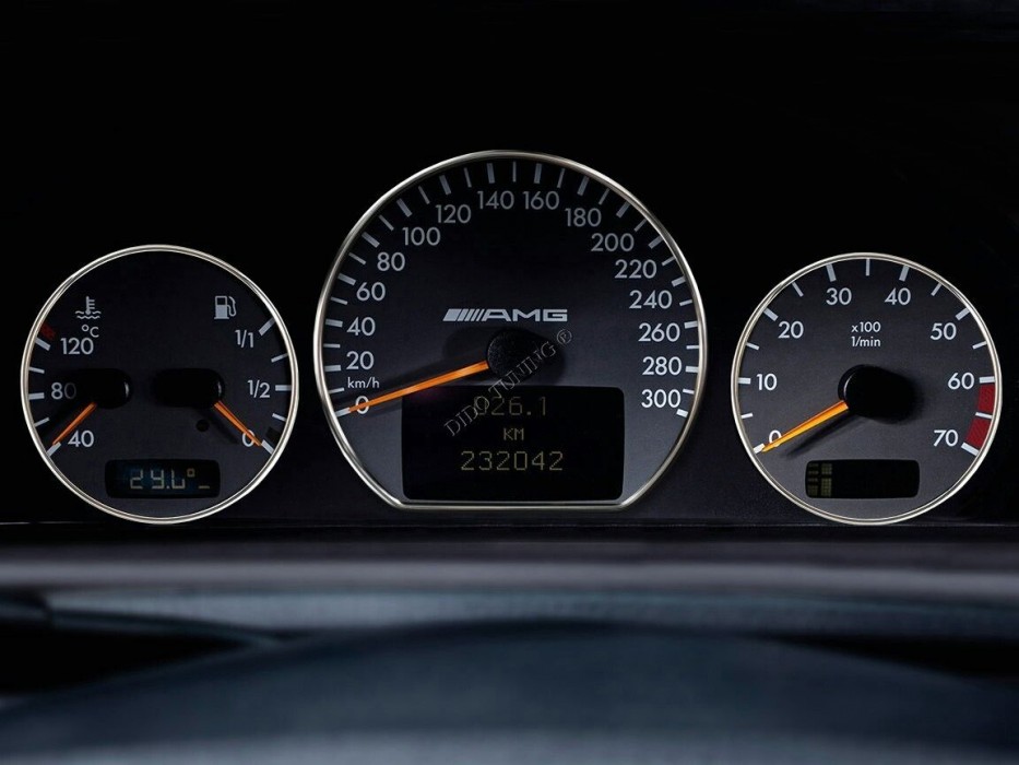 Кільця в щиток приладів Mercedes W210 післярестайл / W208