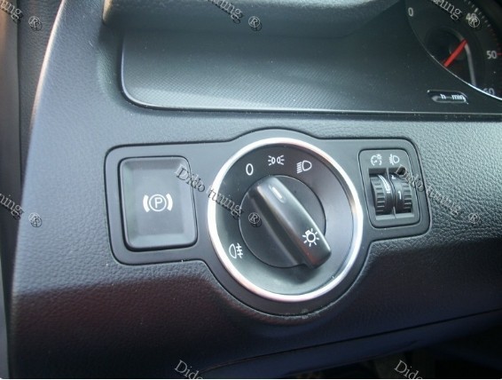 Хром кільце ручки світла VW T5 / Passat B5, B6, B7, CC / Touareg / Caddy / Polo / Touran