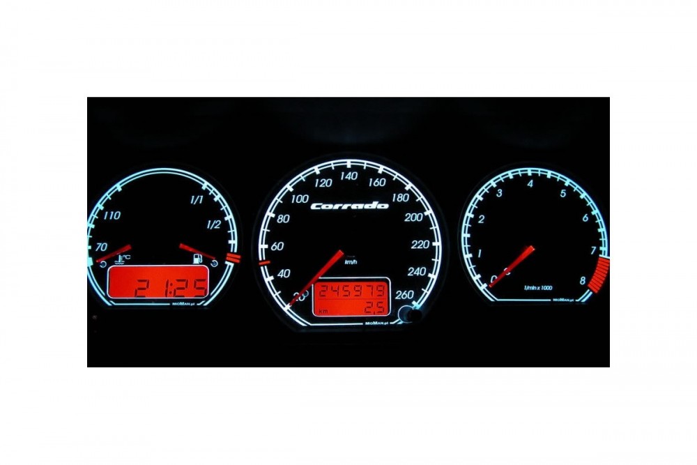 Плазмові накладки на панель приладів Volkswagen Corrado вар. 1