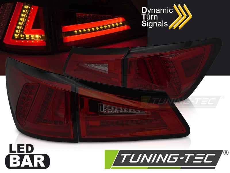 LED ліхтарі задні (стопи тюнінгові) LEXUS IS 2006-2013
