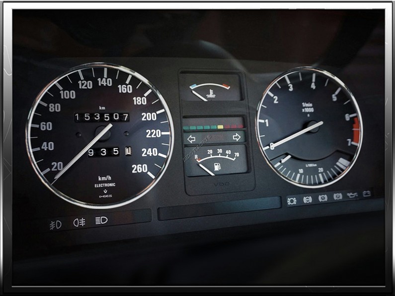 Хром кольца в щиток приборов BMW 5 E28 / BMW 6 E24
