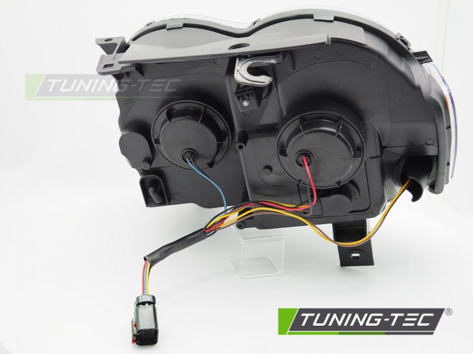 Передні діодні фари Jeep Grand Cherokee WK 05-08 оптика тюнінг