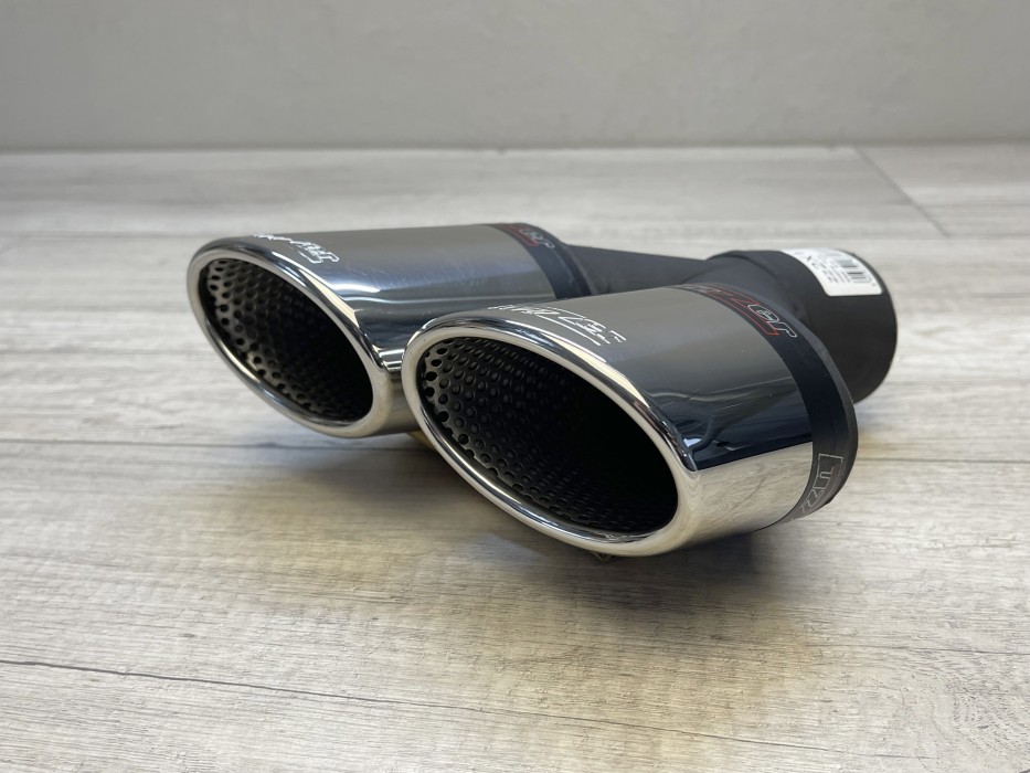 Насадка глушника подвійна овальна Buzzer ZZ2x110R права