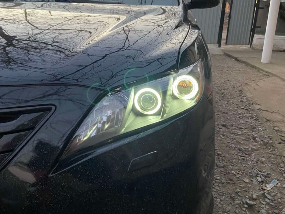 Фари передні чорні Toyota Camry 6 XV40 з кільцями
