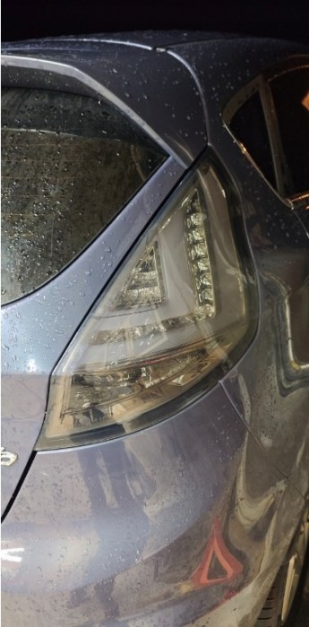 Led задние фонари FORD FIESTA MK7 HB 2012-2015 тонированные