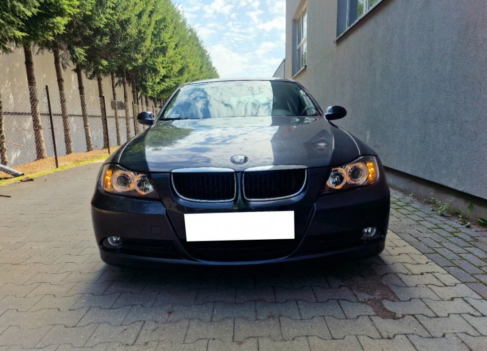 Передние фары BMW 3 седан E90, универсал E91 дорестайл с диодными поворотами
