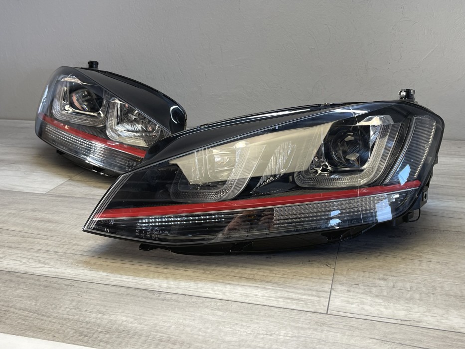 Тюнінгові фари передні VW Golf 7 Red Line Sport