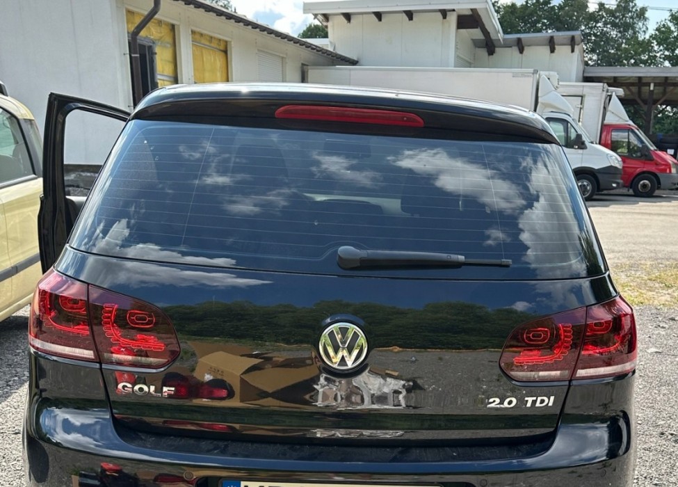 Новые фонари задние диодные VOLKSWAGEN GOLF VI красно-белые