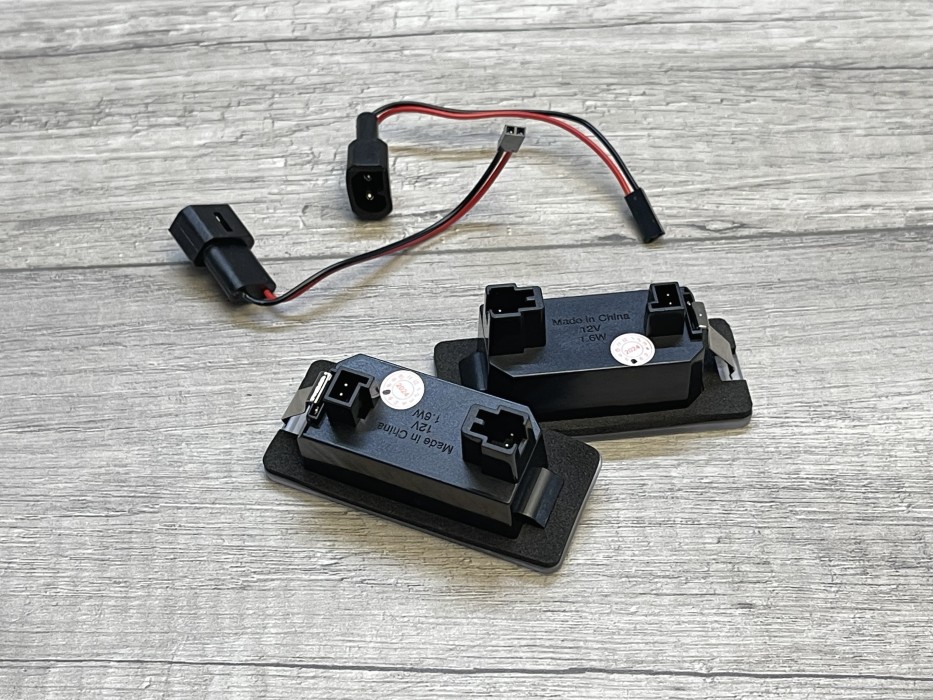 Підсвічування номера BMW E82, E90, F30, F32, F34, E39, E60, F10, X3, X5, X6