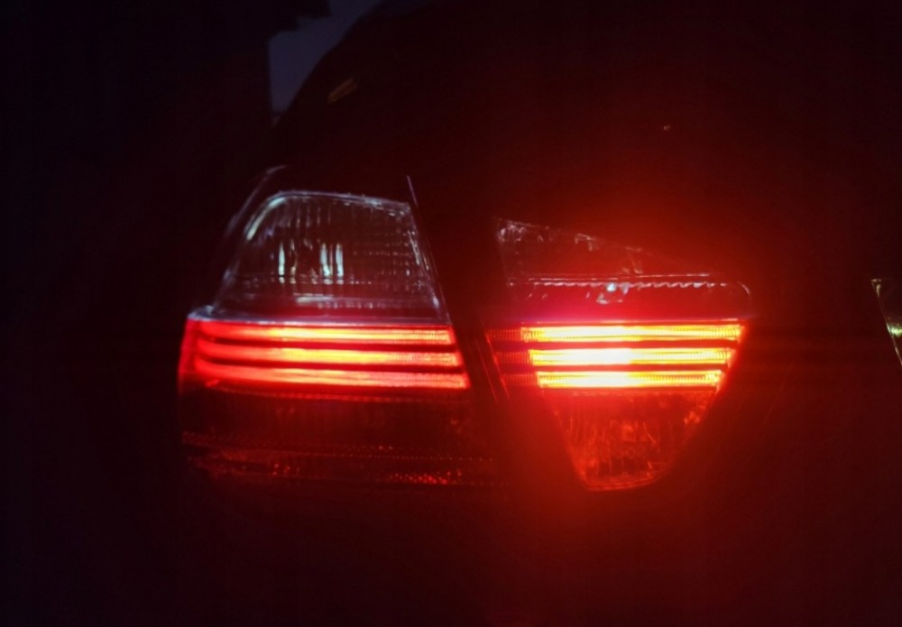 Задні ліхтарі тюнінгові BMW E90 седан red-smoke