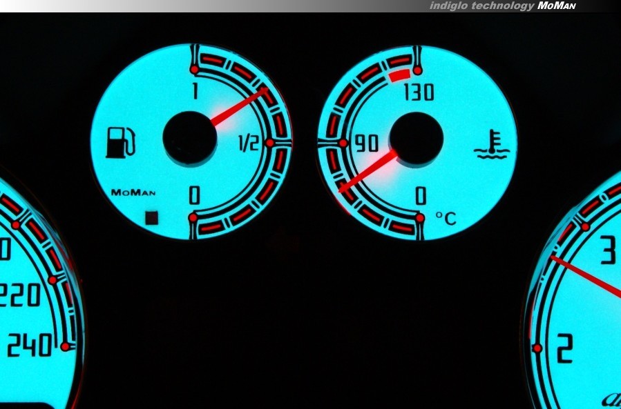 Тюнінгові накладки в щиток приладів Alfa Romeo 147, GTA, GT варіант 2