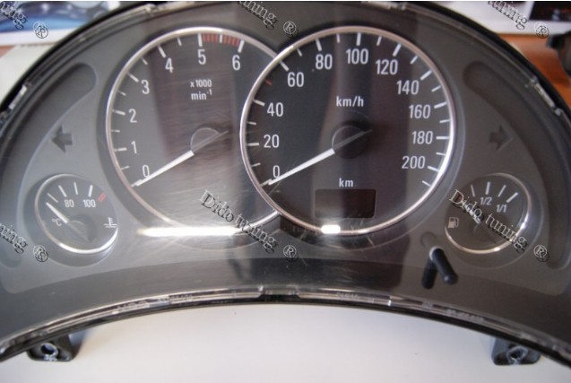 Кольца на приборы Opel Corsa C (00-06)