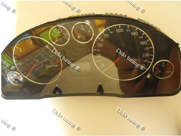 Кільця в щиток приладів Audi A4 B5/A6 C5 (6 кілець)
