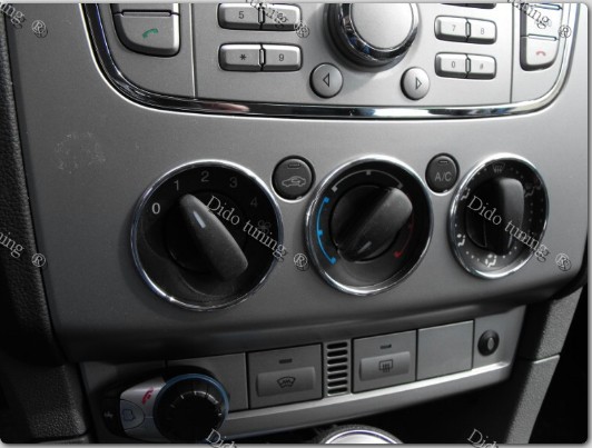 Кільця на ручки пічки Ford Focus MK2/C-MAX