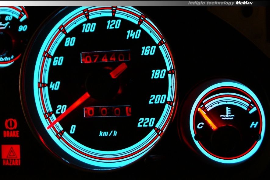 Плазмові накладки в щиток приладів Mazda MX-5