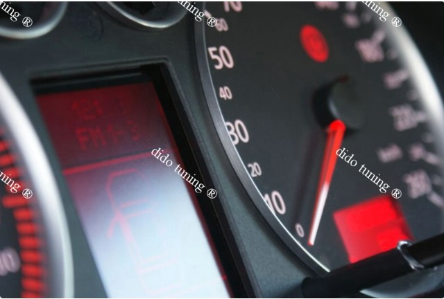 Кільця на прилади Audi A4/A6 в стилі RS6 матові