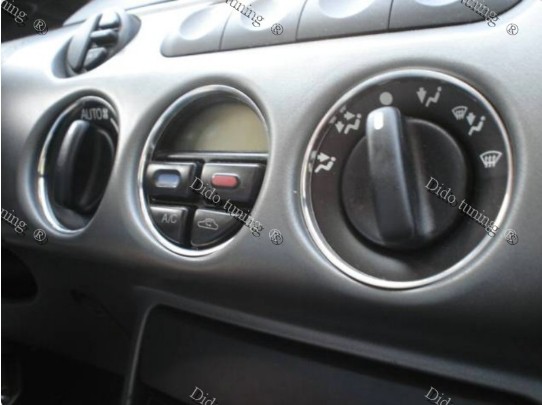 Хром кільця на ручки печі Ford Cougar