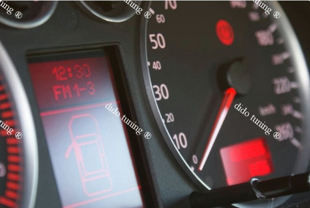 Кільця на прилади Audi A4/A6 в стилі RS6 матові