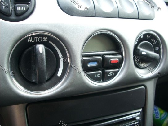 Хром кільця на ручки печі Ford Cougar