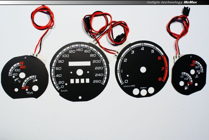 Тюнінг накладки у щиток приладів Fiat Coupe
