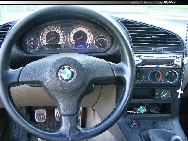 Тюнінгові накладки в щиток приладів BMW 3 E36/Z3 версія 1