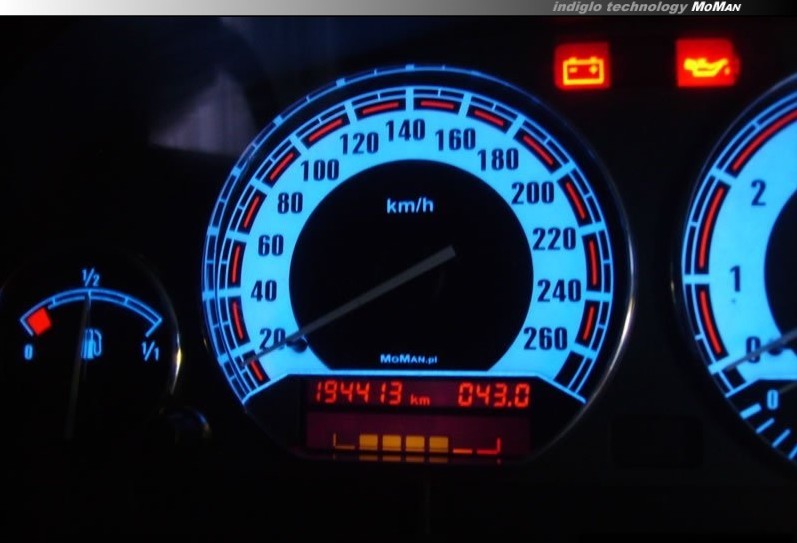 Тюнінгові накладки в щиток приладів BMW 3 E36/Z3 версія 1
