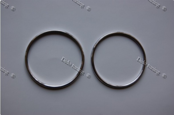 Кільця на перемикачі світла BMW 5 E39 (глянсові)