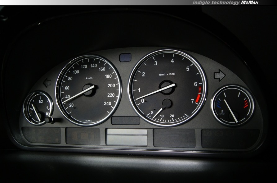 Тюнінгові шкали приладів BMW X5 E53/E38/E39 варіант 1