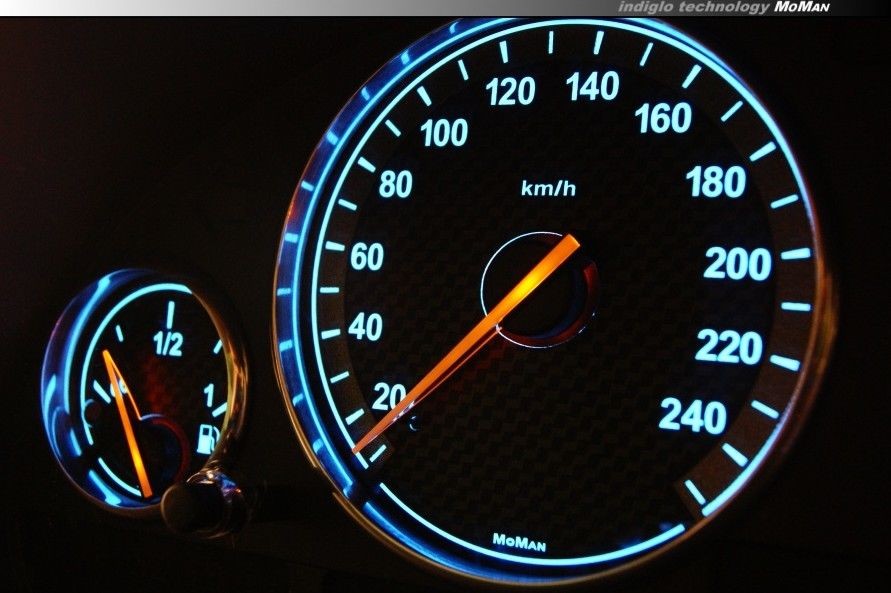 Плазмові накладки в щиток приладів BMW Е39, Е38, Х5 Е53 варіант 2