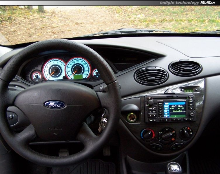 Накладки на шкали приладів Ford Focus 1 вар. 2