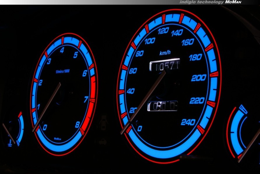 Тюнінгові накладки на панель приладів Honda Accord 1993-1998 вер. 1