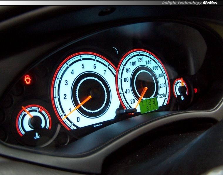 Накладки на шкали приладів Ford Focus 1 вар. 2