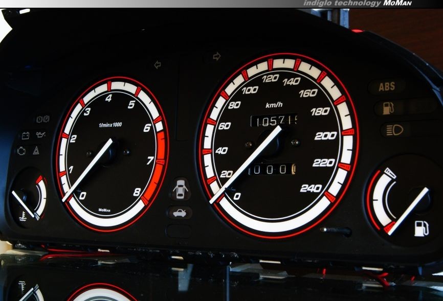 Тюнінгові накладки на панель приладів Honda Accord 1993-1998 вер. 1