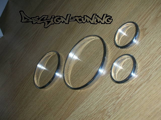 Кільця в щиток приладів Mazda 323F (дорестайл)